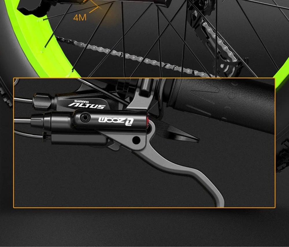 Vélo de montagne électrique pliable à gros pneus BEZIOR X1500 Batterie 12,8 Ah Moteur BMS 1500 W Roues 26 x 4,0 Cadre en alliage d'aluminium Manette de vitesse Shimano 27 vitesses Vitesse maximale 40 km/h 100 km Autonomie assistée IP54 Frein à disque à huile VTT - Noir Jaune