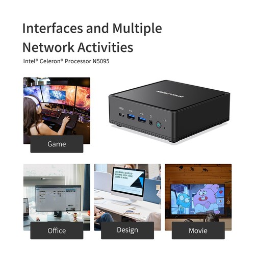 MINISFORUM JB95（美品・Win11）】 MINISFORUM JB95 Mini PC 8GB RAM 128GB SSD
