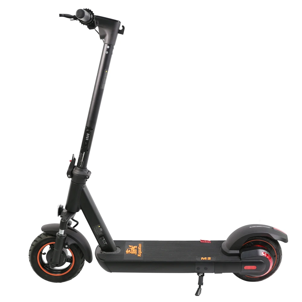 Get around town easily with KugooKirin M3 Electric Scooter - 500W Motor, 468WH Battery