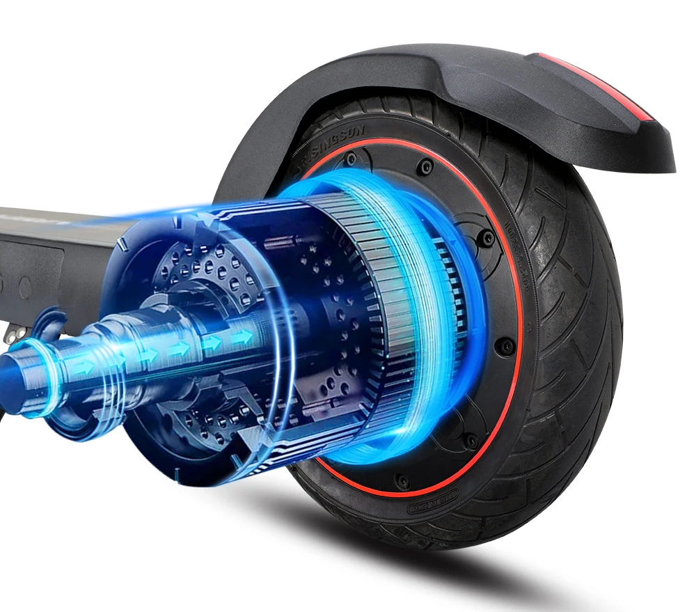 Get around town easily with KugooKirin M3 Electric Scooter - 500W Motor, 468WH Battery