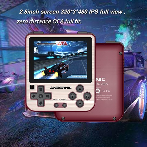 ambernic RG280V　ゴールド ANBERNIC RG280V 48GB Retro Game Console Gold