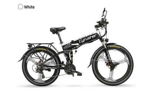 Cyrusher XF770 Folding Electric Bike Green