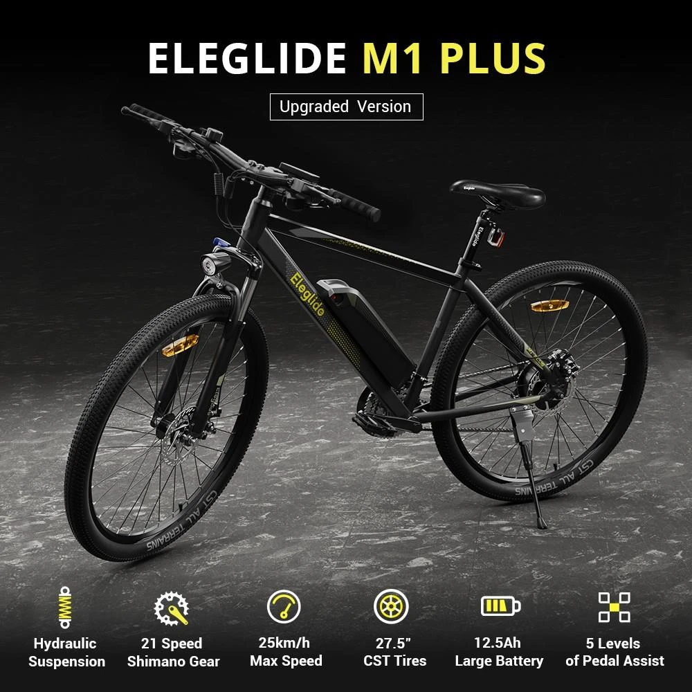 ELEGLIDE M1 PLUS Upgraded Version Electric Mountain Bike 27.5 inch