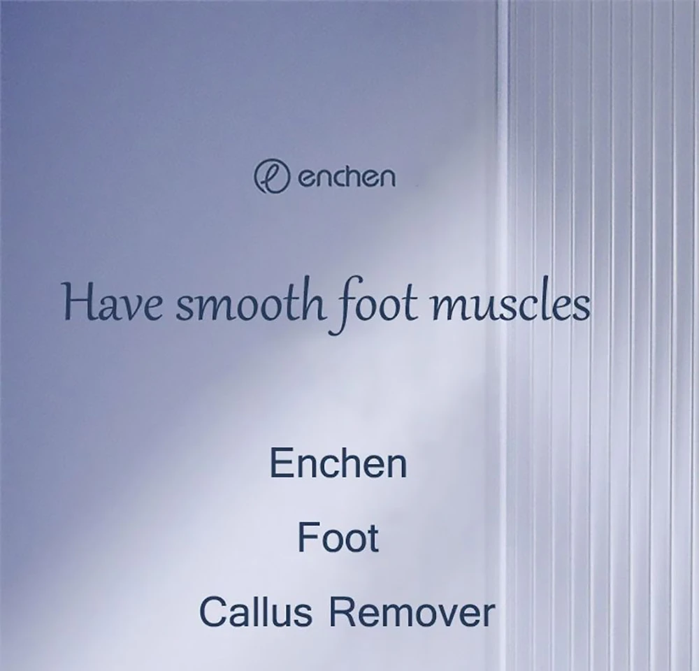 Enchen EMJ001 Electric Foot Grinder Machine Remover 360 Degree Roll Two-speed Adjustment IPX6 Waterproof Three Grinding Head