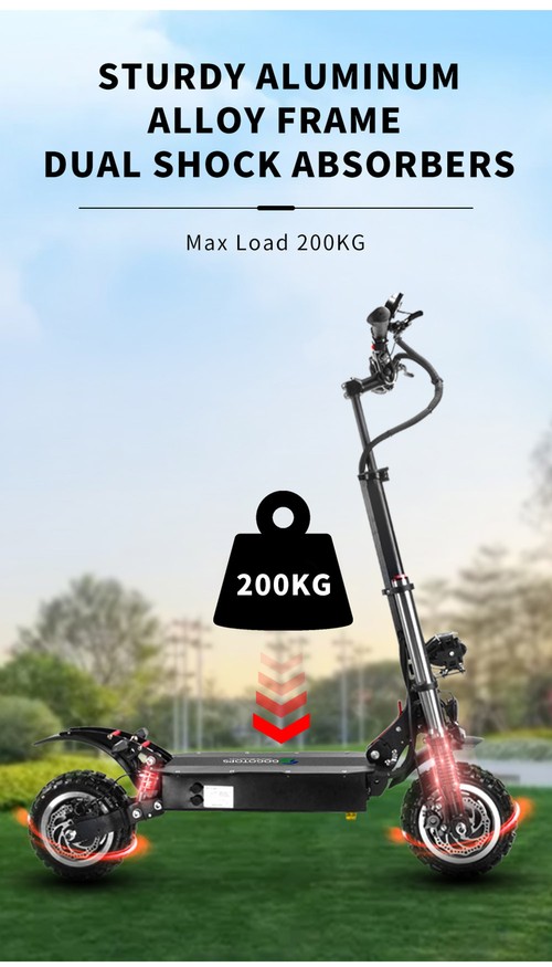 Gogotops GS7 Off Road Electric Scooter 2*2800W Dual Motor