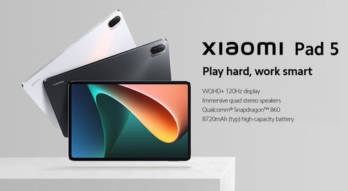 Xiaomi Mi Pad 5 Tablet 6GB RAM 128GB ROM White Global Version