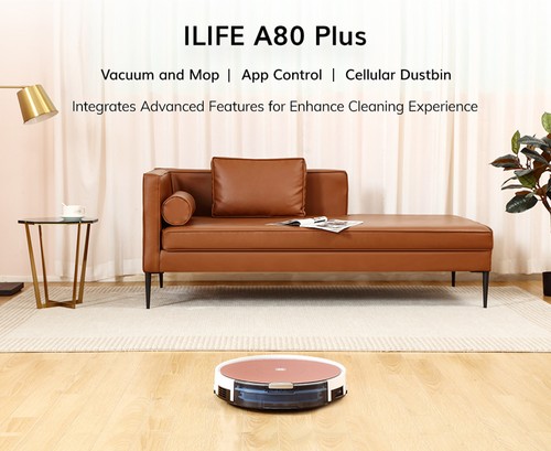ILIFE A80 Plus Robot Vacuum Mop Cleaner