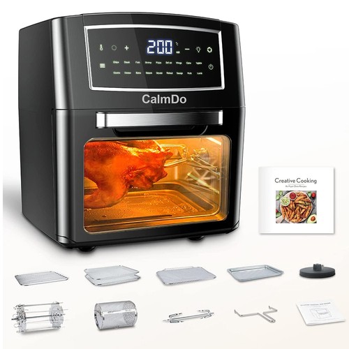 Calmdo AF-120CDEU 1500W 12L Air Fryer Toaster Oven