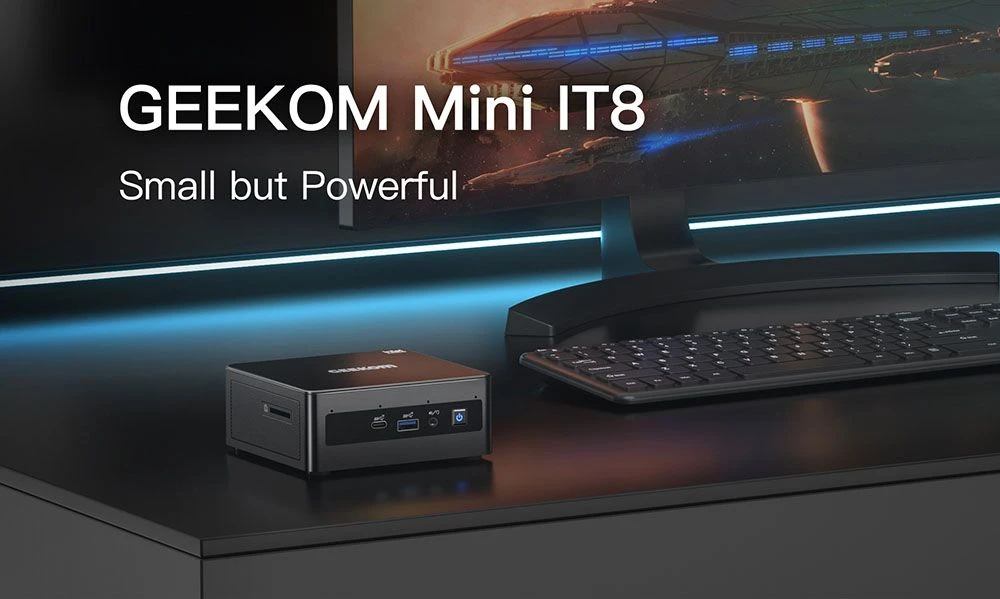 GEEKOM Mini IT8 MiNiPCIntel第8世代Corei5-8259U8GB RAM 512GB