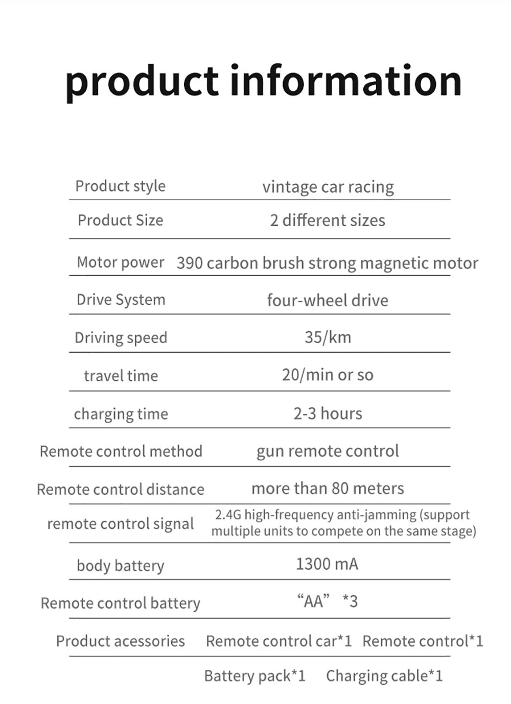 JJRC Q117 F 1:16 2.4G 4WD 35KM/H Drift Car Full Proportional Control with Angle Head Light - Red