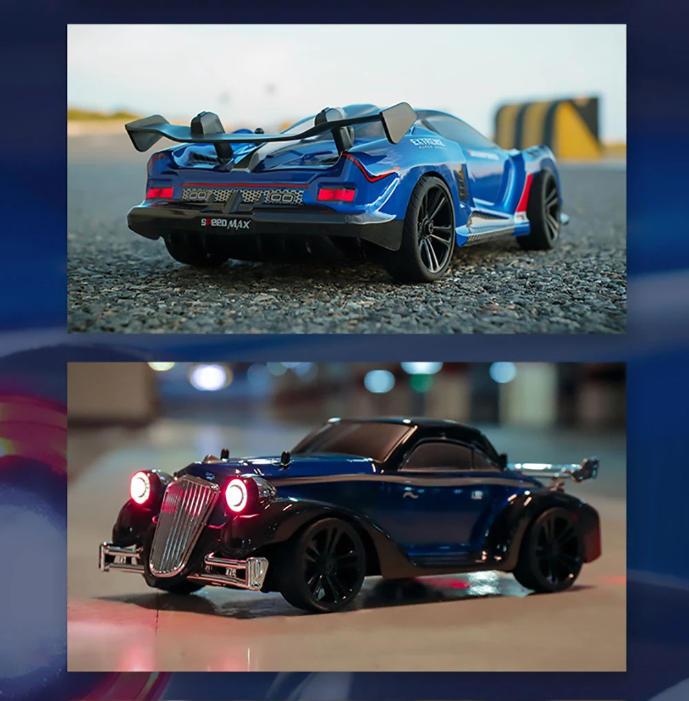 JJRC Q117 F 1:16 2.4G 4WD 35KM/H Drift Car Full Proportional Control with Angle Head Light - Red
