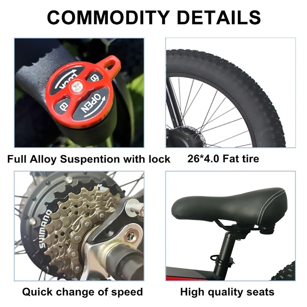 PHILODO H4 faltbares Step-Thru Fat Bike 20 Zoll 48V 13Ah abnehmbarer Akku 250W Motor 25km/h Doppelbremsen – Weiß