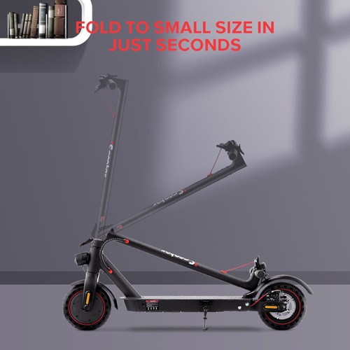 iScooter i9 Pro Folding Electric Scooter 8.5 Inch Honeycomb Tire 350W Motor 7.5Ah Battery 30km/h Max Speed ​​Black