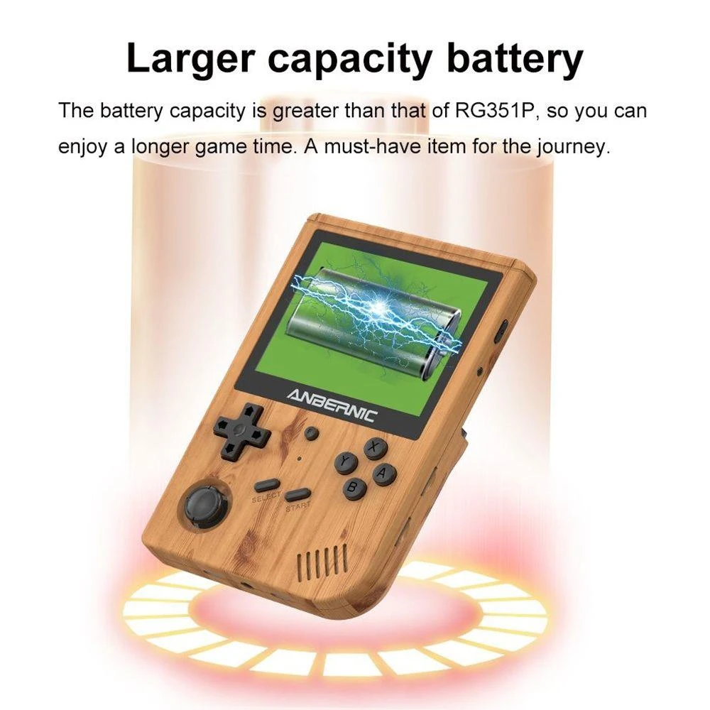 ANBERNIC RG351V 16GB Handheld Game Console, 3.5 Inch 640