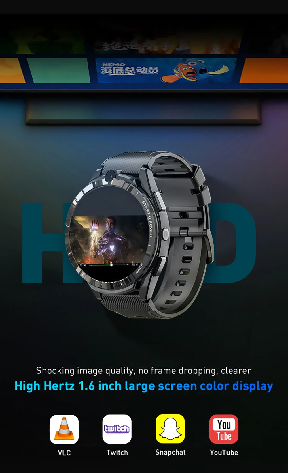 đồng Hồ Thông Minh Thor Edition Smartwatch Hồ đeo Thor Watch 4g