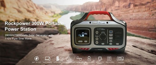ROCKPALS Rockpower 300W Power Station US Plug