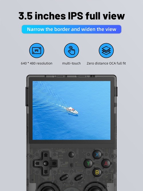 ANBERNIC RG353V 256GB Android Linux Game Console White