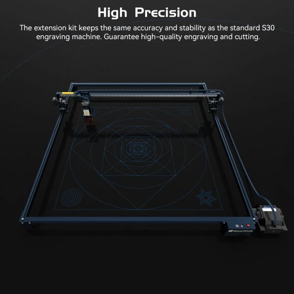 SCULPFUN S10 / S30 Series X and Y Axis Expansion Kit, Engraving Area Expandable to 935x905mm