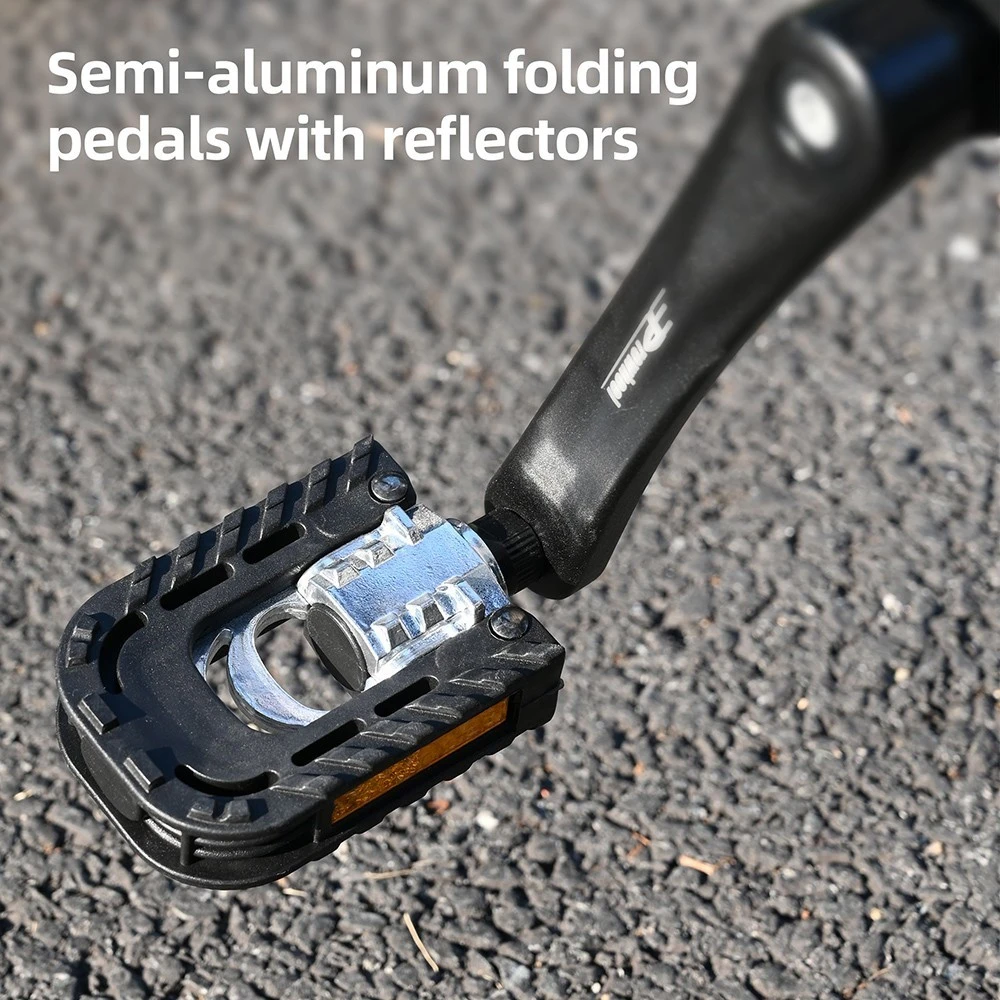 ENGWE X Bicicletă electrică pliabilă 20 * 4.0 inch Chaoyang Off-Road Anvelope groase Motor 250W E-Bike Baterie 48V 13Ah Viteză maximă 25 km/h Autonomie 100 km Frână cu disc dublu Sarcină maximă 150 kg - Negru