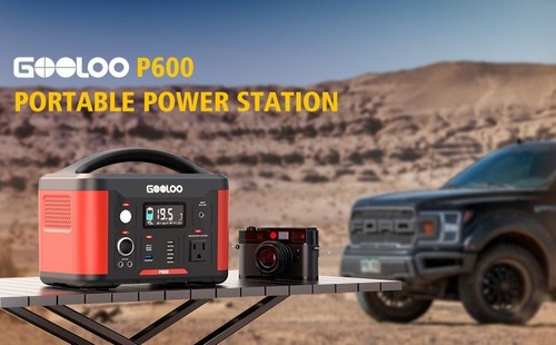 €€ ポータブル電源 GOOLOO P600 レッド Amazon.co.jp: GOOLOO ポータブル電源 大容量 626.4Wh/174000mAh