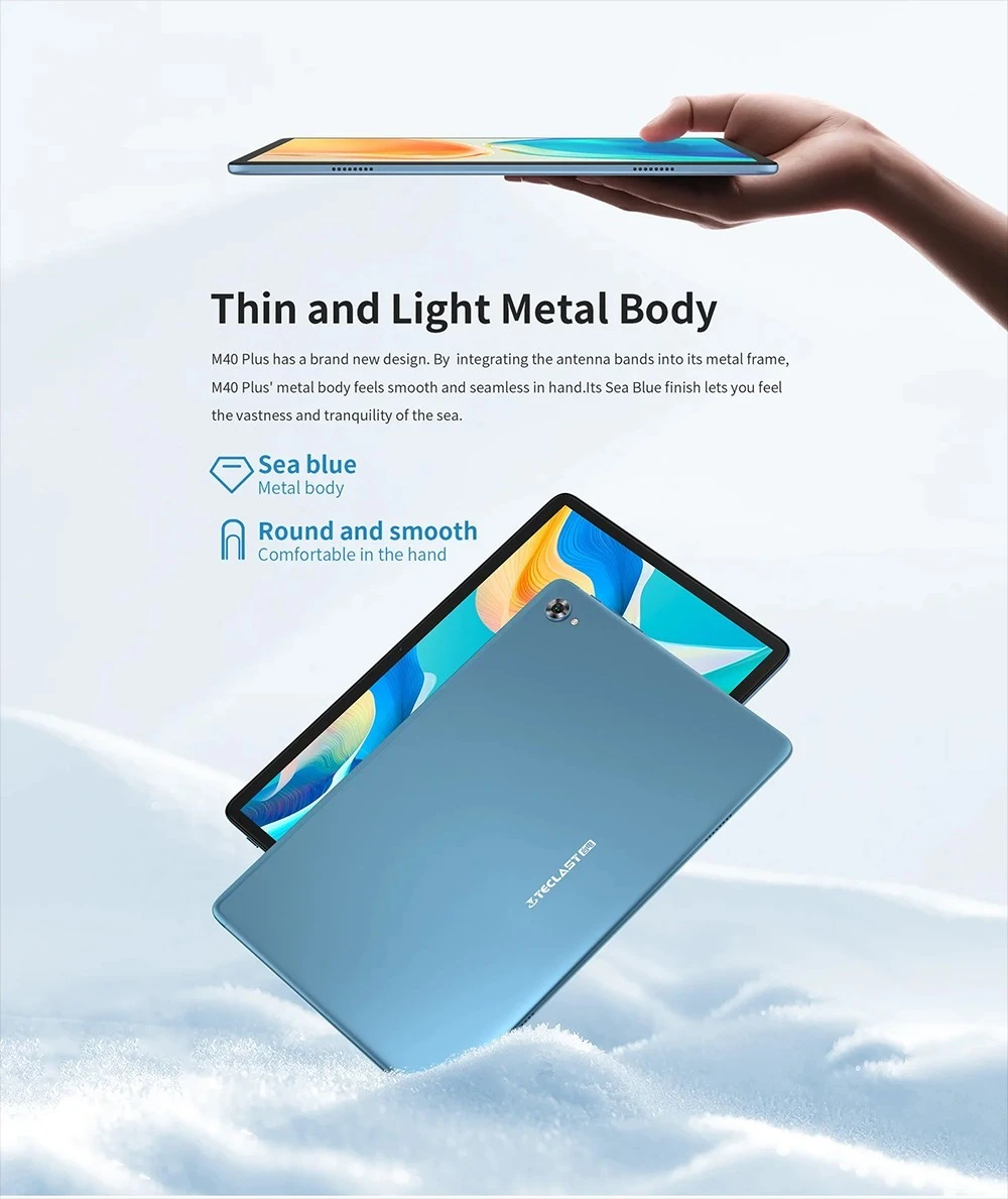 Teclast M40 Plus 10.1 インチ タブレット 8GB RAM 128GB ROM