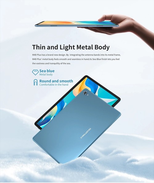 TECLAST M40 Plus ◆ 8GB/128GB / Wi-Fi Teclast M40 Plus 10.1'' Tablet 8GB RAM 128GB ROM
