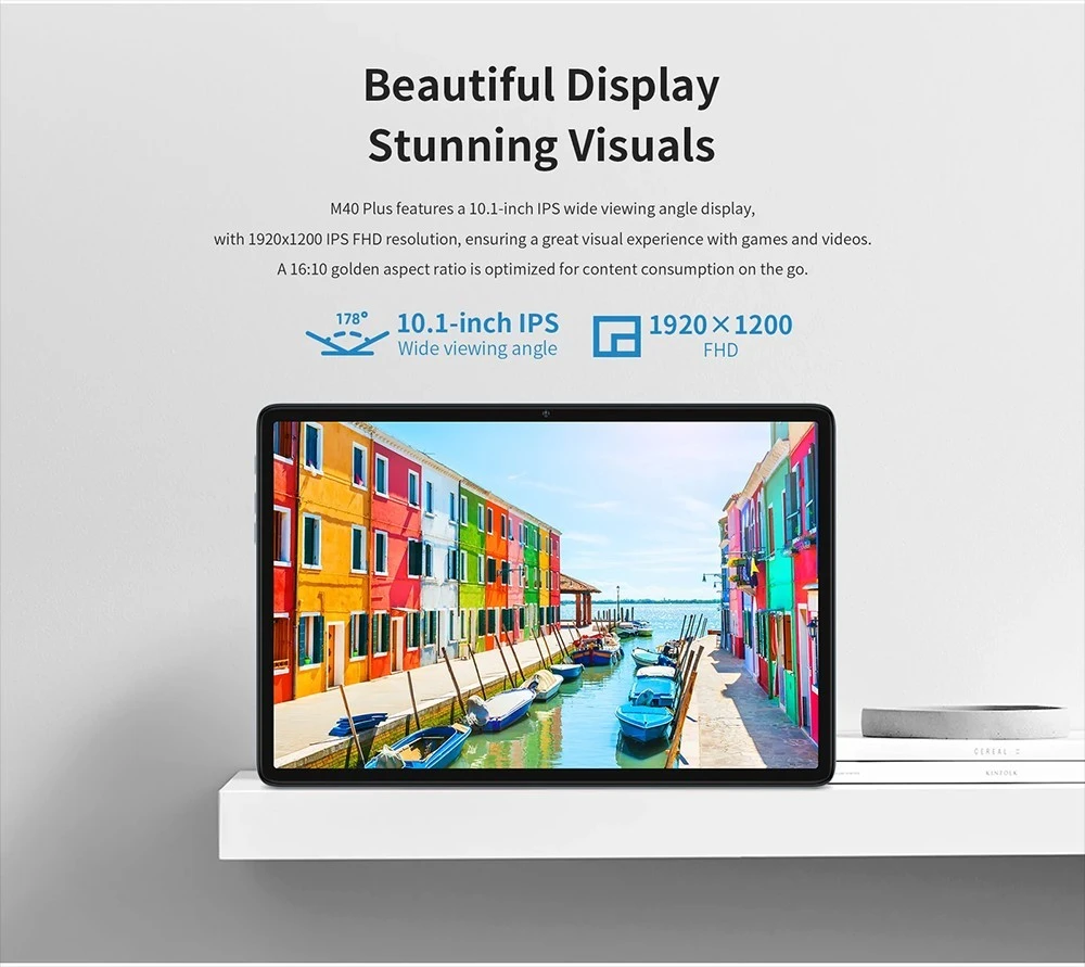 Teclast M40 Plus 10.1 インチ タブレット 8GB RAM 128GB ROM