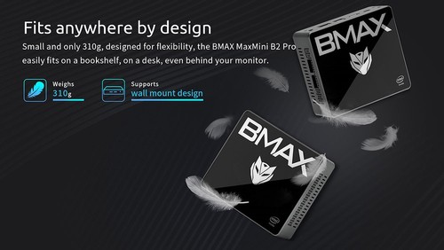 BMAX ‎B2 Pro BMAX B2 Pro Mini PC 8GB RAM 256GB SSD