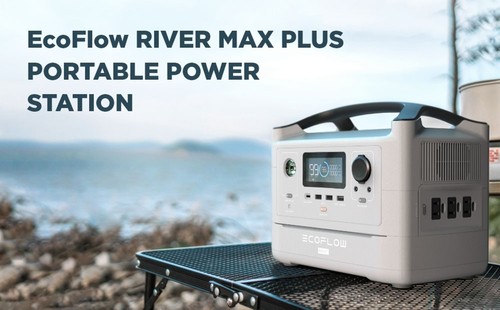 [新品未開封]EcoFlow RIVER Max Plus 720Wh EcoFlow RIVER Max Plus Portable Power Station