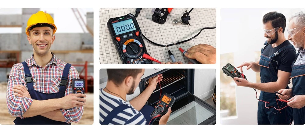 KAIWEETS HT118E Digital Multimeter - TRMS 20000 Counts, 2.7" LED Display, AC/DC Auto-Ranging