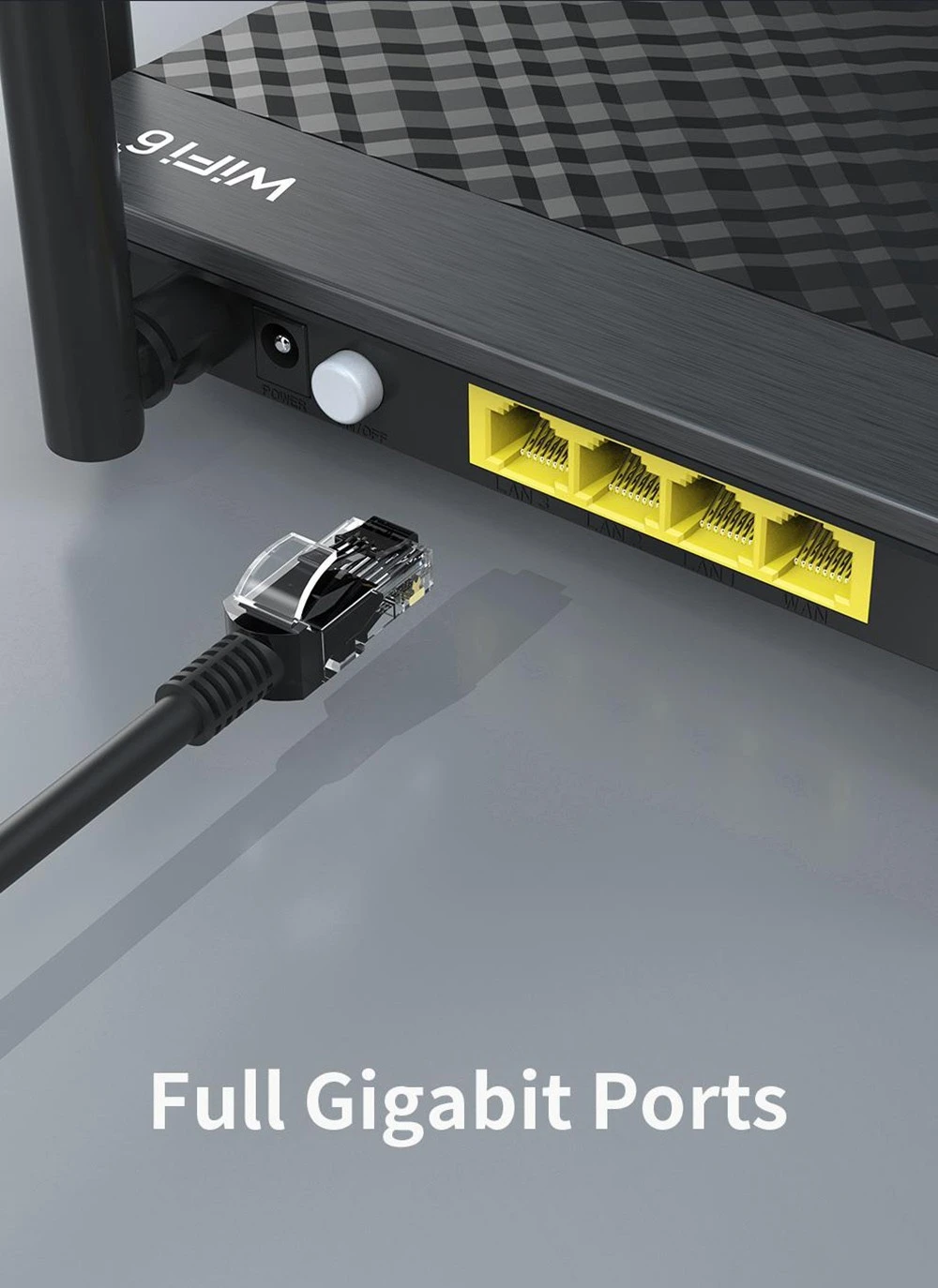 Full Gigabit porty Comfast CF-XR11