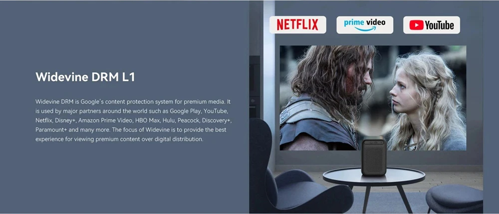 [Certifikováno Netflix] Přenosný projektor Wanbo TT, nativní 1080P, 650 ANSI lumenů, HDR10, korekce lichoběžníkového zkreslení, 5G WiFi, 1GB/8GB, Bluetooth 5.1, Dolby Atmos, automatické ostření