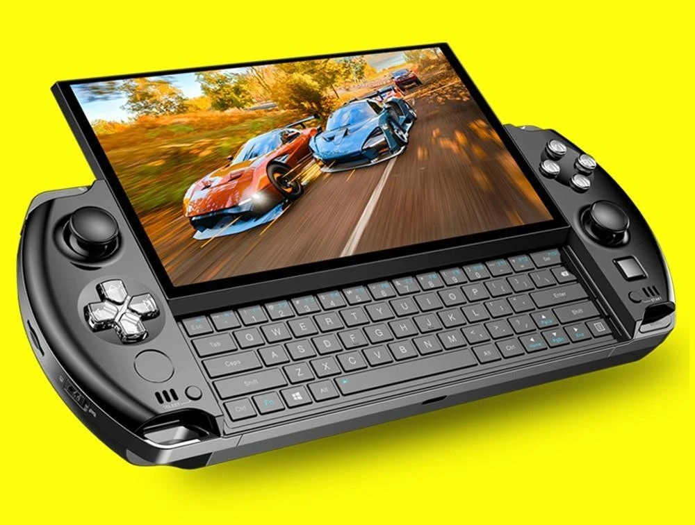 (Free Gift Bag and Brush) GPD WIN 4 Gaming Laptop Handheld, 6'' 1080P Screen, AMD Ryzen 7 6800U, 16GB DDR5 1TB SSD, Windows 11 Home 64bit OS White - US
