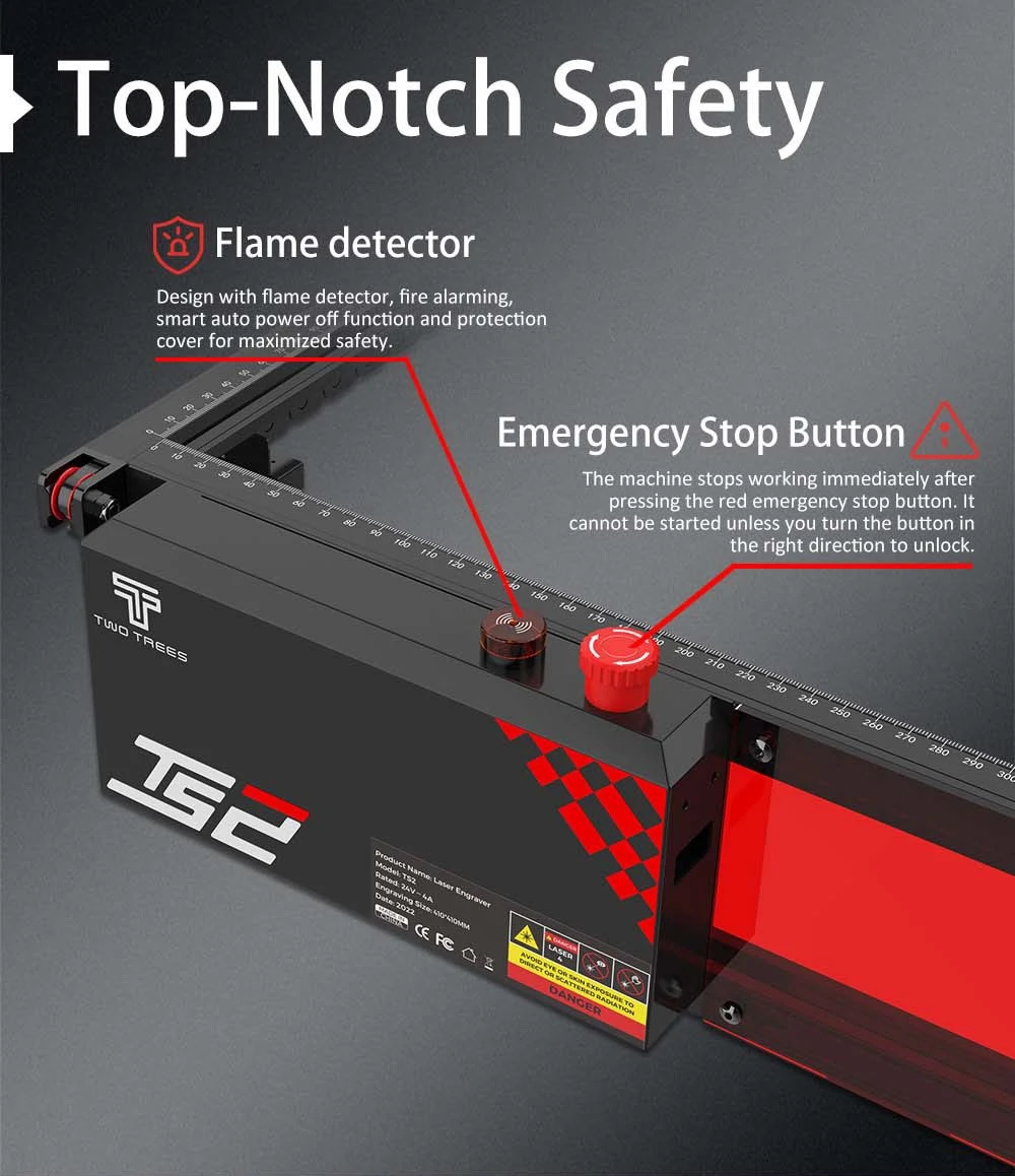 TWO TREES TS2 Laser Cutter 20W