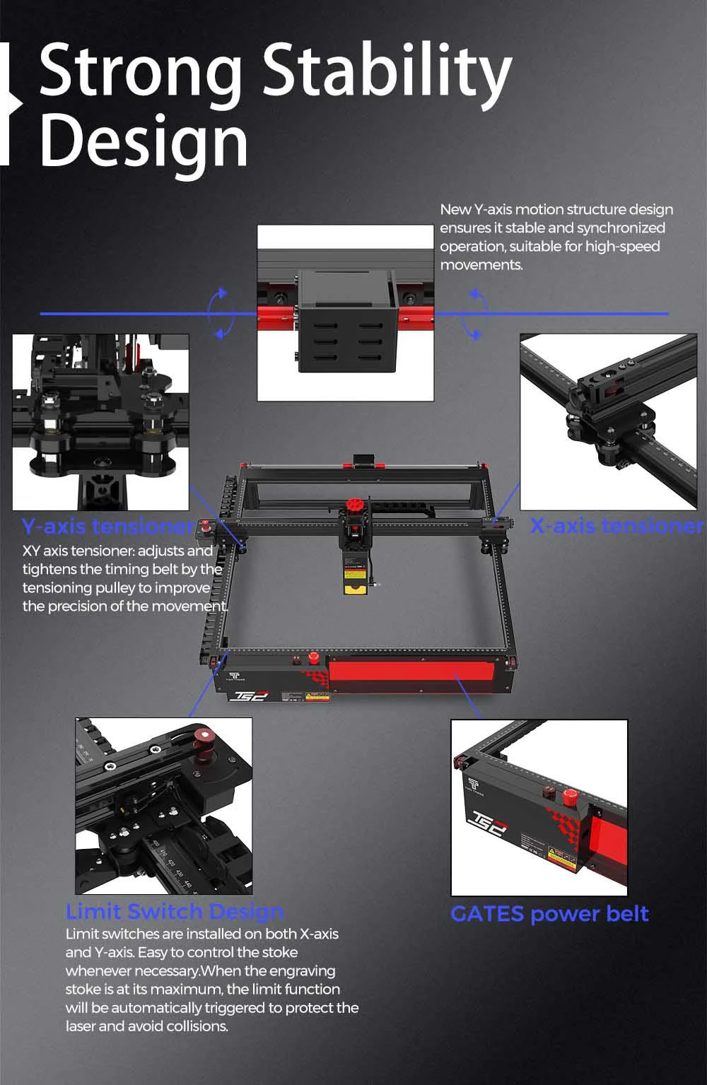 Laserski rezalnik TWO TREES TS2 20W