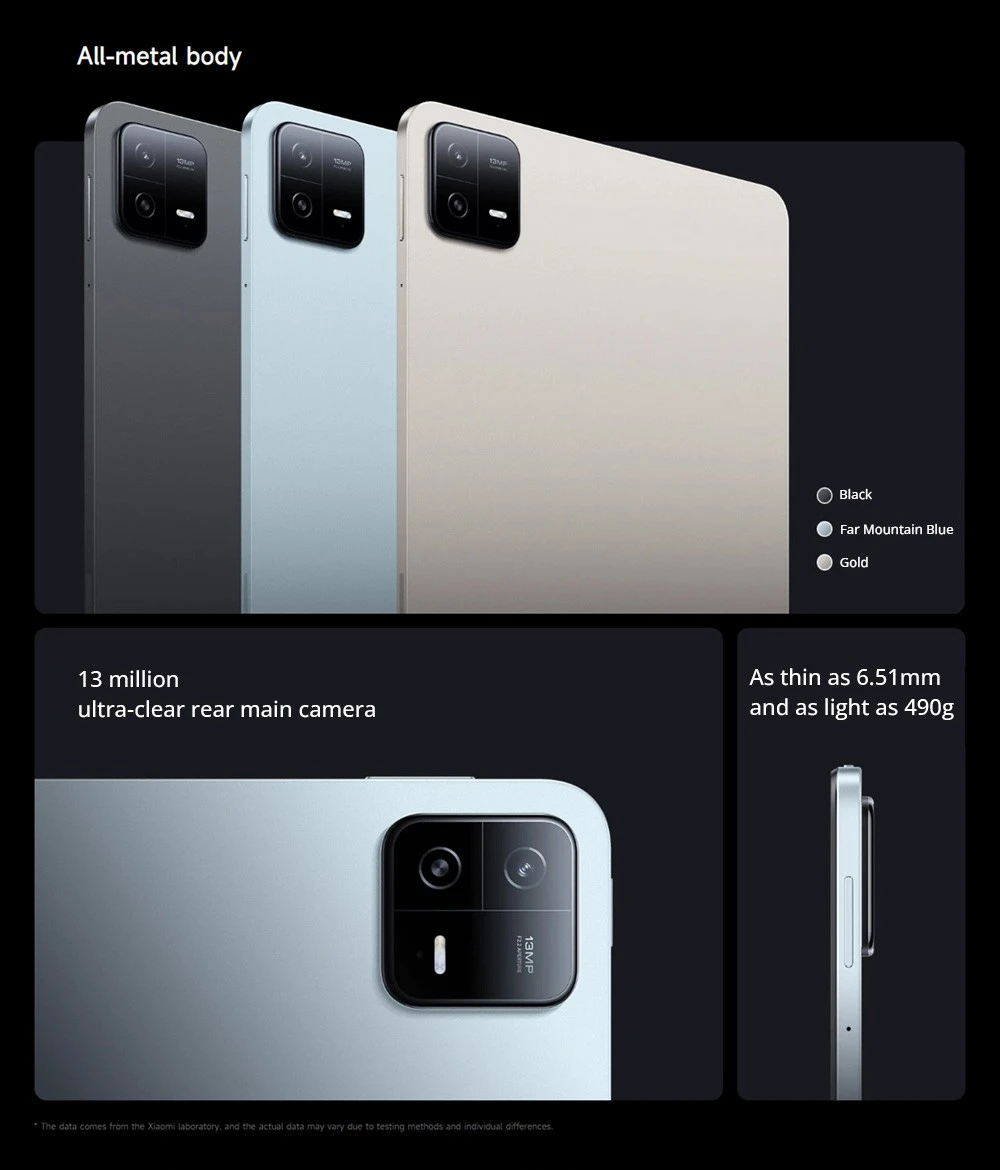 【早い者勝ち！】Xiaomi Pad 6 8GB RAM 128GB ROM 高性能&コスパ良好Androidタブレット「Xiaomi Pad 6」が発売開始！