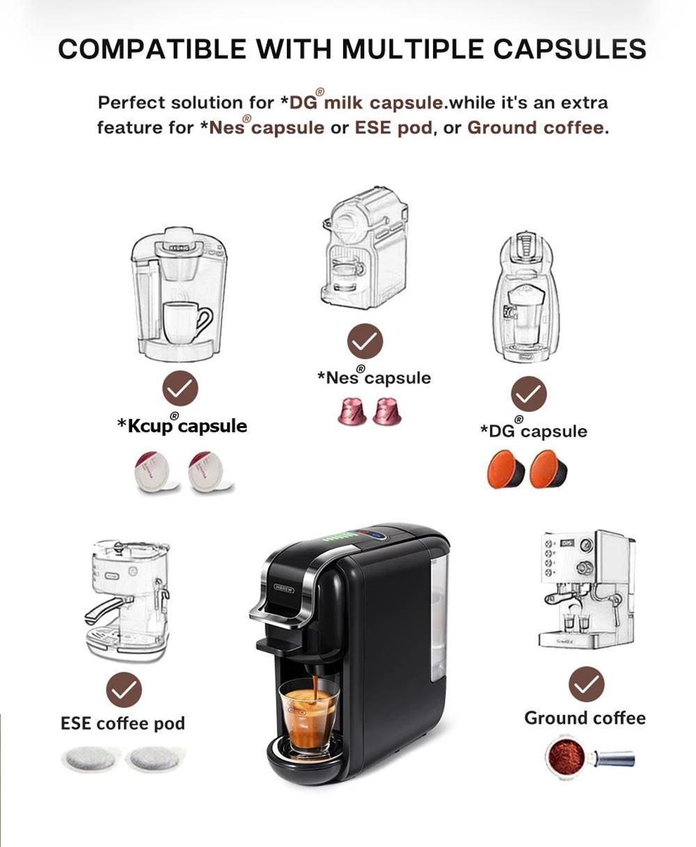 HiBREW H2B 5-in-1 Coffee Maker