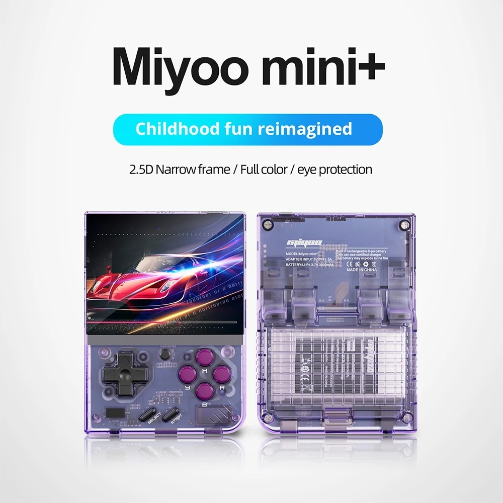 Geekbuying: MIYOO Mini Plus Game Console 64GB - Viola a 59€ (economico)  dalla Cina e con spedizione gratuita - Novità di Xiaomi Miui Hellas