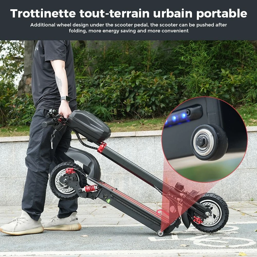 ISCOOTER - iScooter iX5 10 pouces scooter électrique tout-terrain - Trottinette  électrique - Rue du Commerce