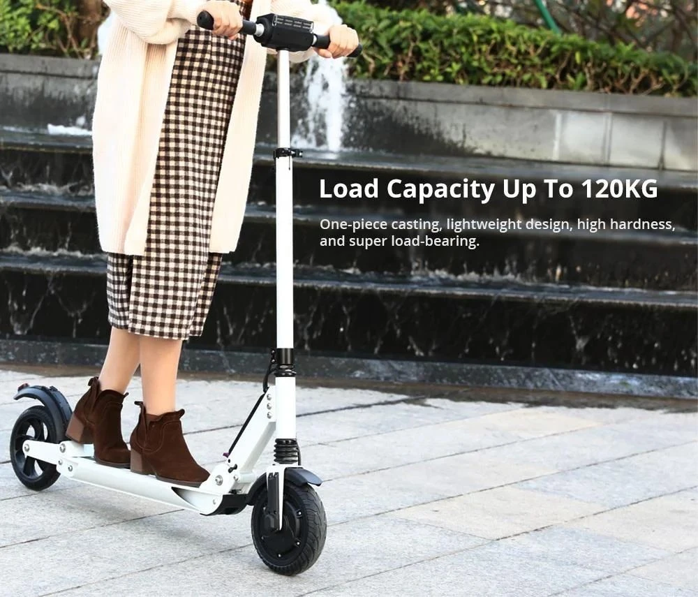 KUGOO S3 Electric Scooter 8in Tire 350W Front Drive 30km/h Max Speed 36V 6Ah Battery 22-25km Mileage 120kg Load