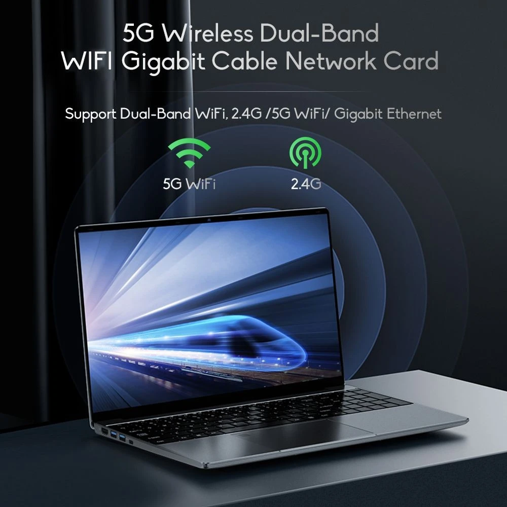 Ninkear N16 Pro 16in Laptop Intel Core i7-1260P Processor, 32GB DDR4 2TB SSD, Windows 11 Home, WiFi 6, Bluetooth 5.0