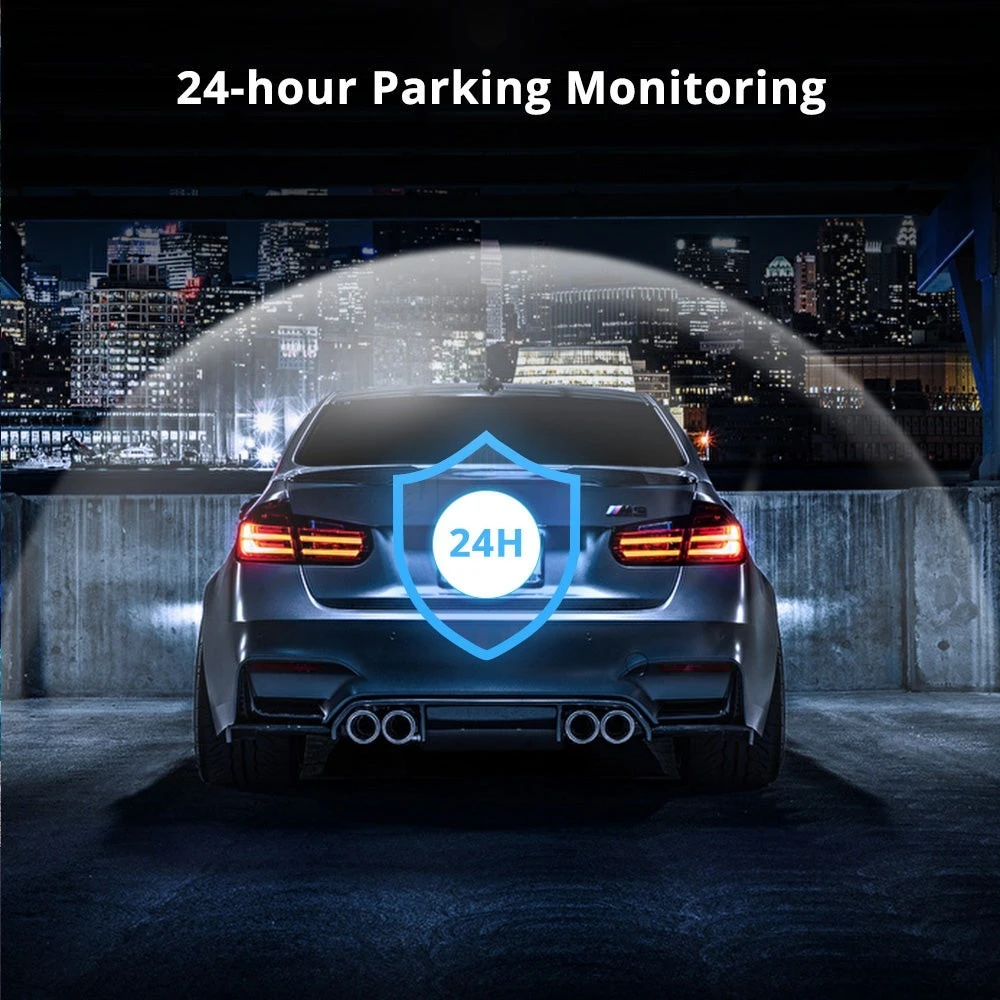 AZDOME GS63H 4K Dash Cam Built-in Wi-Fi & GPS 24HR Recording