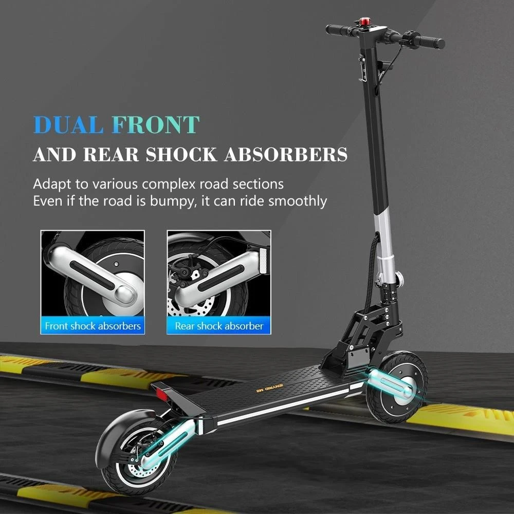 IENYRID M8 Electric Scooter 9.5in Tire 500W Motor 36km/h Max Speed 48V 10Ah Battery 29-35km Range Rear Mechanical Brake