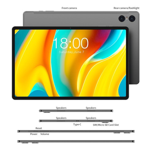 Teclast T50 Pro 11in 2K Tablet 8GB RAM 256GB ROM
