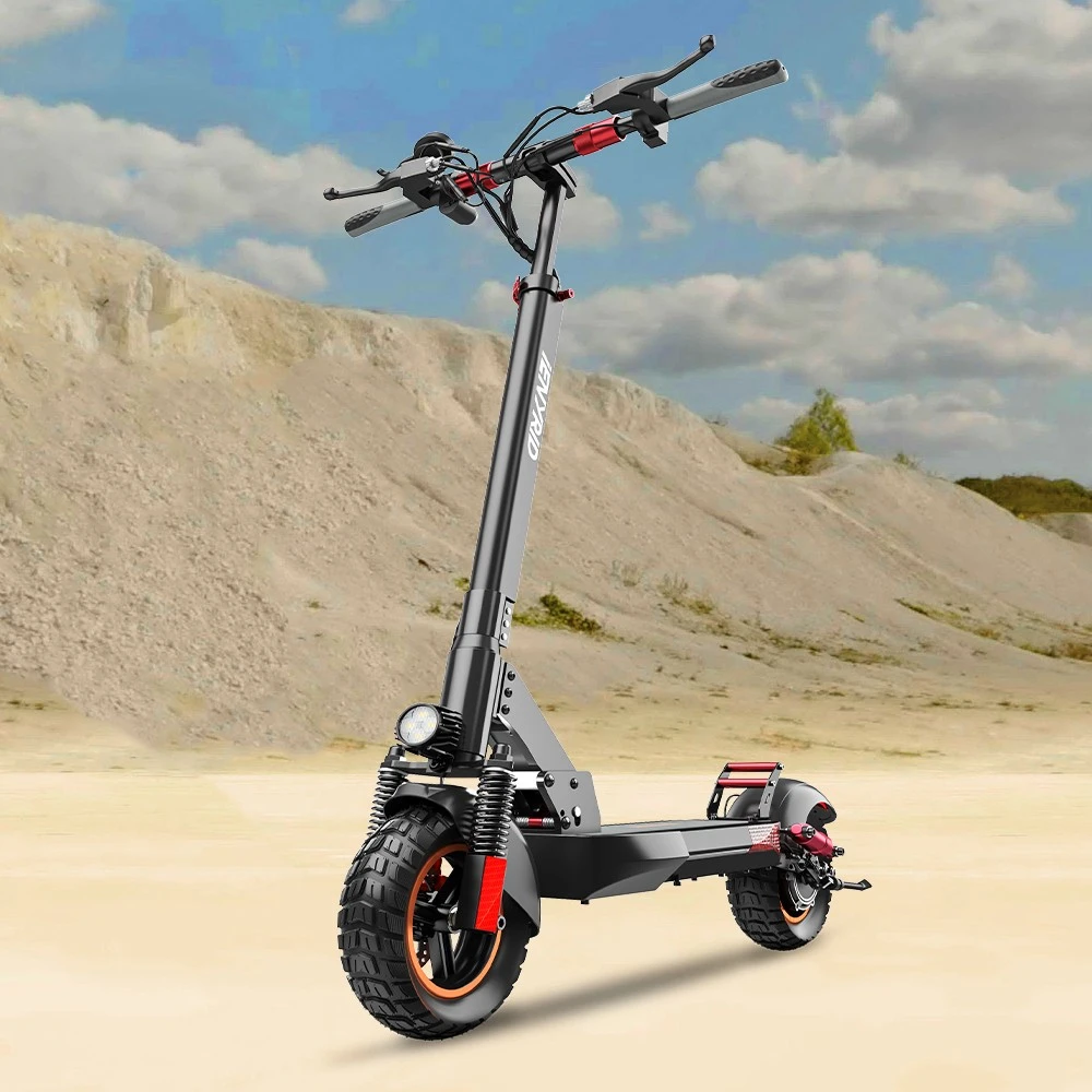 IENYRID M4 Electric Scooter 10 inch Tire 48V 600W Motor 45km/h Max Speed 10Ah Lithium Battery 25-35km Range Disc Brake 150kg Load