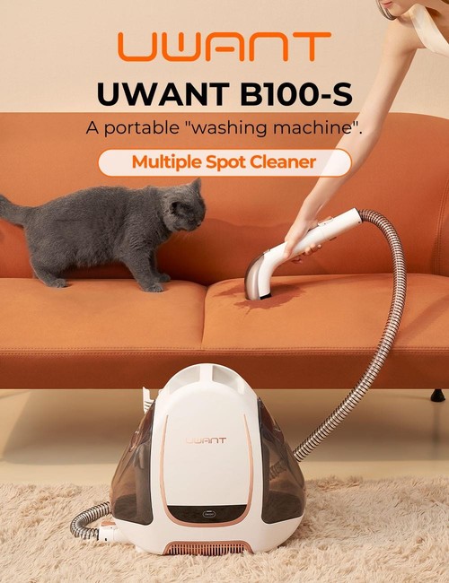 UWANT ウォッシャークリーナー B100-S 楽天市場】3,000円クーポン☆ UWANT B100 ユワント 布製品 洗浄