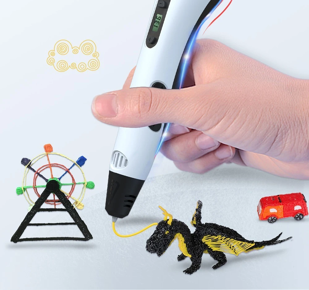 Geeetech TG17 3D Printing Pen with PLA Filament, Printing ABS / PLA / PCL