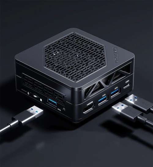 MINISFORUM EM680 Mini PC AMD Ryzen 7 6800U 16GB DDR5 512GB SSD