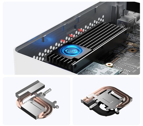 MINISFORUM NPB5 Mini PC Intel i5 16GB DDR5 512GB SSD