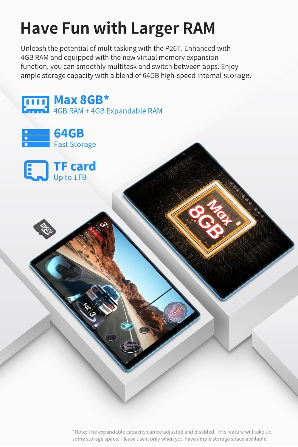 A523 10.1インチ Androidタブレット 12GB RAM A523 10.1インチ Androidタブレット 12GB RAM A523 Tablet 10.1 Inch